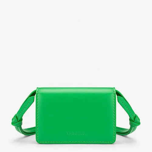 Clutch with decorative lock of the same color - WAL 0337